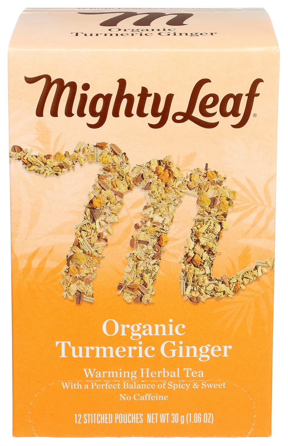 Mighty Leaf Organic Turmeric Ginger Mighty Leaf Tea, 12 CT