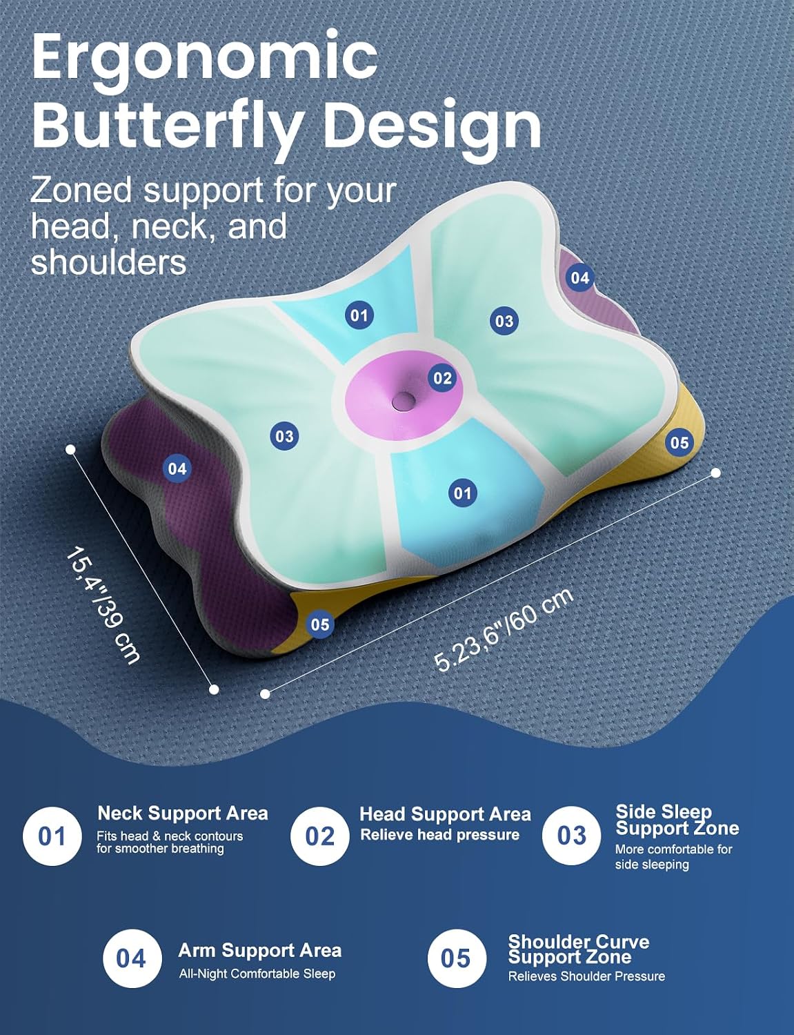 Cervical Neck Pillow