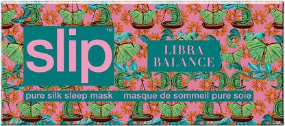slip Pure Silk Sleep Mask - 100% Mulberry Silk, Ultra Soft & Comfortable, Blocks Light for Restful Sleep| Adjustable Strap for Perfect Fit, Gentle on Skin & Hair (Black - 1 Count Pack of 1)