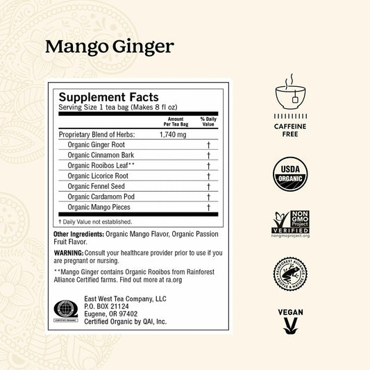 Yogi Ginger Organic Variety Sampler, 16 Tea Bags (3 Pack)