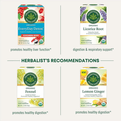 Traditional Medicinals Organic Spearmint, 96 Tea Bags