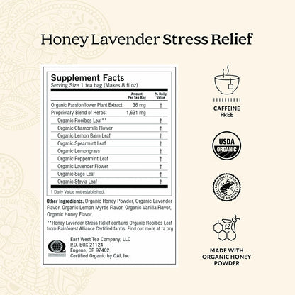 Yogi Tea Relaxation & Stress Relief Variety Pack – 16 Bags per Pack (3 Packs) - Relaxing Sampler - Includes Honey Lavender, Bedtime & Comforting Chamomile