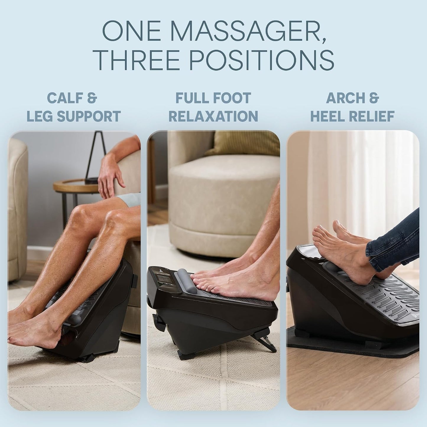 LifePro VibraFlow Feet Massager Electric Comfort & Circulation Support