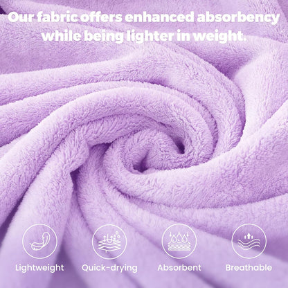 PJGGZ Towel Robe for Women – Soft Absorbent Kimono Bathrobe, Quick-Dry Spa Shower & Hotel Use