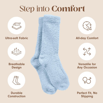 Unboxme Gifts Warm & Cozy Ultra-Luxe Cloud Sock, Gift for Women & Men