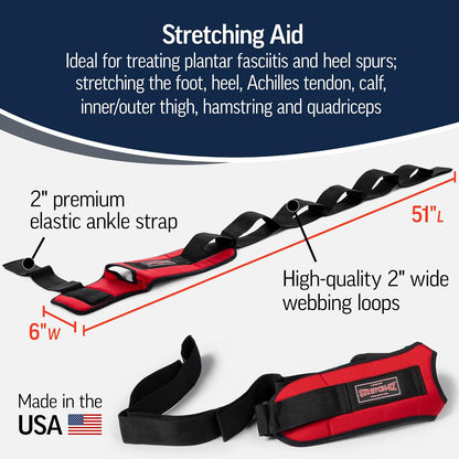 OPTP The Original Stretch-EZ – Plantar Fasciitis Stretcher, Made in the USA