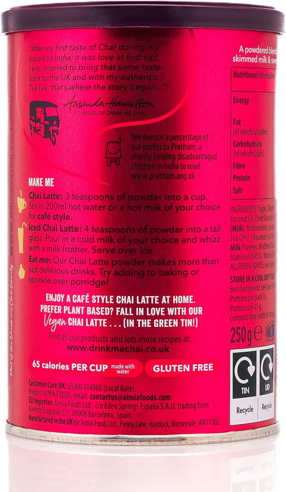 Drink Me Spiced Chai Latte 250g