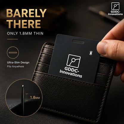 Tracker Card | Rechargeable | Apple Find My & Android