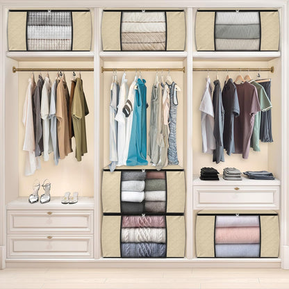 Fab totes Storage Bags for Clothes Blanket Storage Bins with Lids