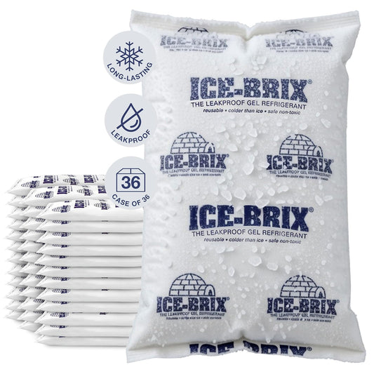 Polar Tech | IB 6 | ICE-BRIX & XTREME BRIX Cold Packs | 6 oz, 6" x 4" x 3/4" (Case of 48)