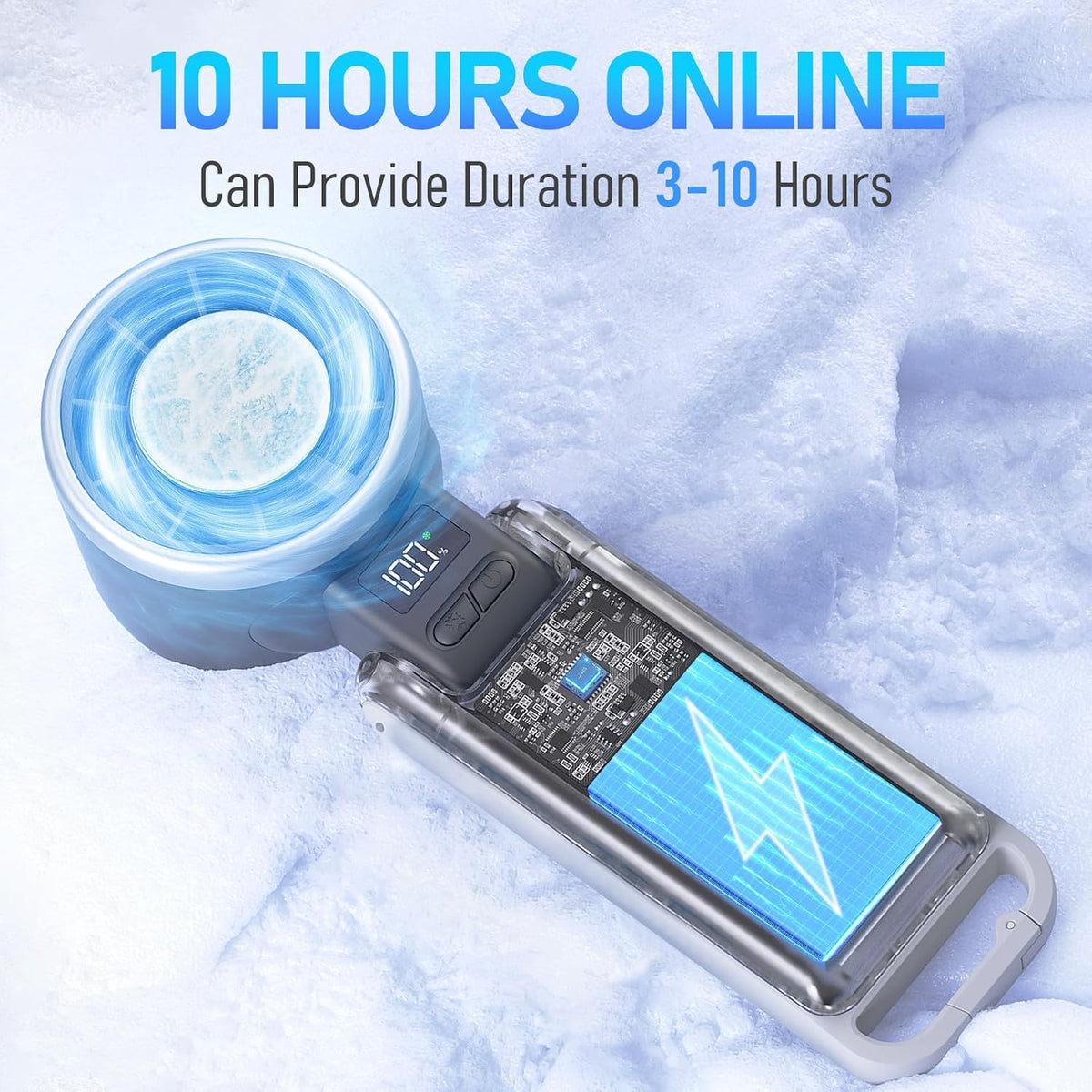 PlayHot Portable Handheld Cooling Fan, Travel Essentials, Gifts for Women