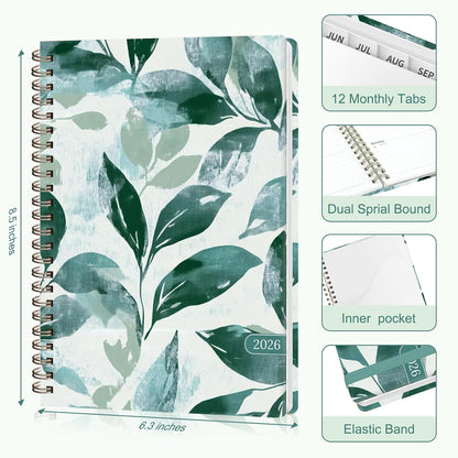 Weekly To Do List Notepad, 52 Sheets, Undated Weekly Planner, Letter Size | 8.5"x11", 100GSM, Thick Paper, Twin-Wire Spiral Bound, Tear Off Desk Pad, For Women & Man, Home School & Office Work