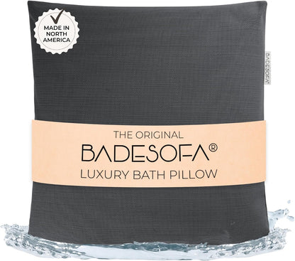 BADESOFA® Luxury Bath Pillow M in Ivory, Quick-Drying Bath Back Pillow