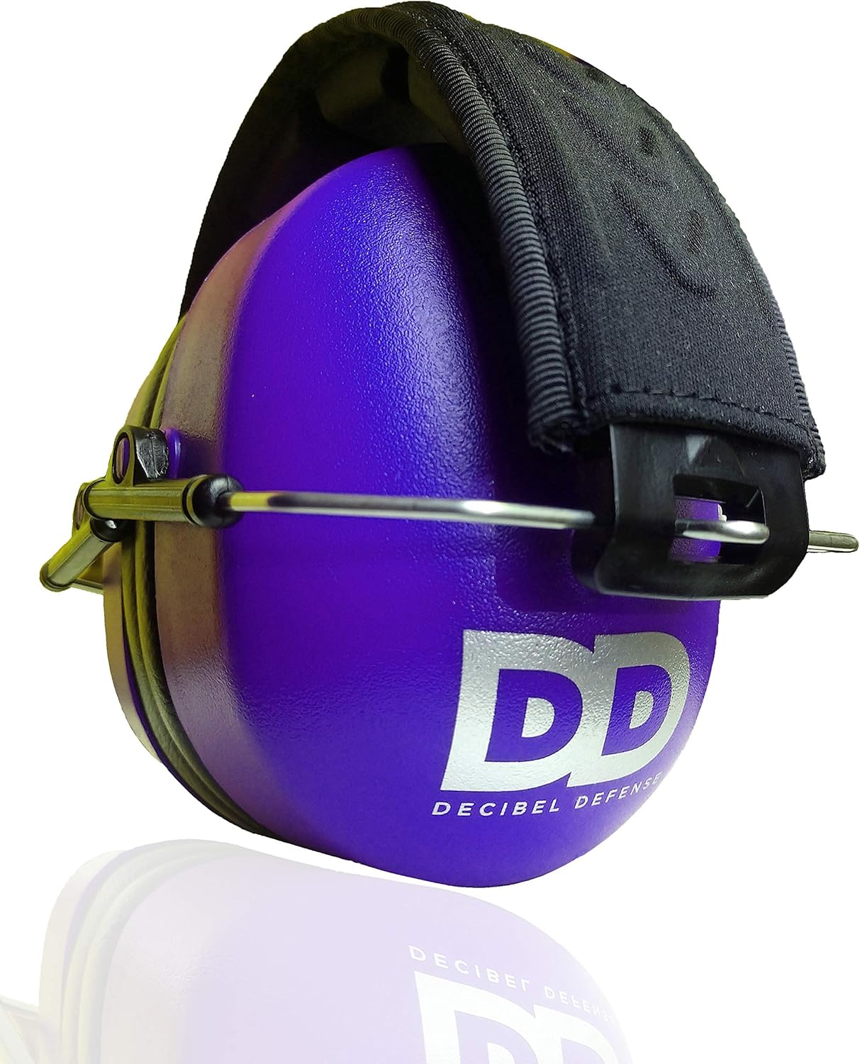 DECIBEL DEFENSE Professional Safety Ear Muffs 37dB NRR - The HIGHEST Rated & MOST COMFORTABLE Ear Protection for Shooting & Industrial Use - THE BEST HEARING PROTECTION...GUARANTEED (BLACK)