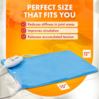 Deluxe Heating Pad Moist/Dry Heat Therapy