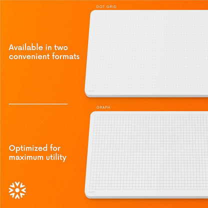 Notsu To Do List Small Desk Notepad 2 Pack | Minimalist To-Do Checklist Task Memo Note Pads with Premium Thick Paper, 3.9" x 6.3"