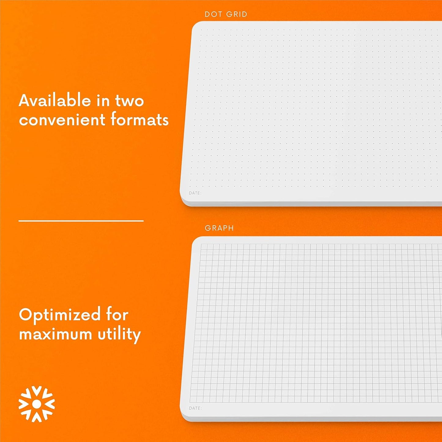 Notsu To Do List Small Desk Notepad 2 Pack 3.9" x 6.3"