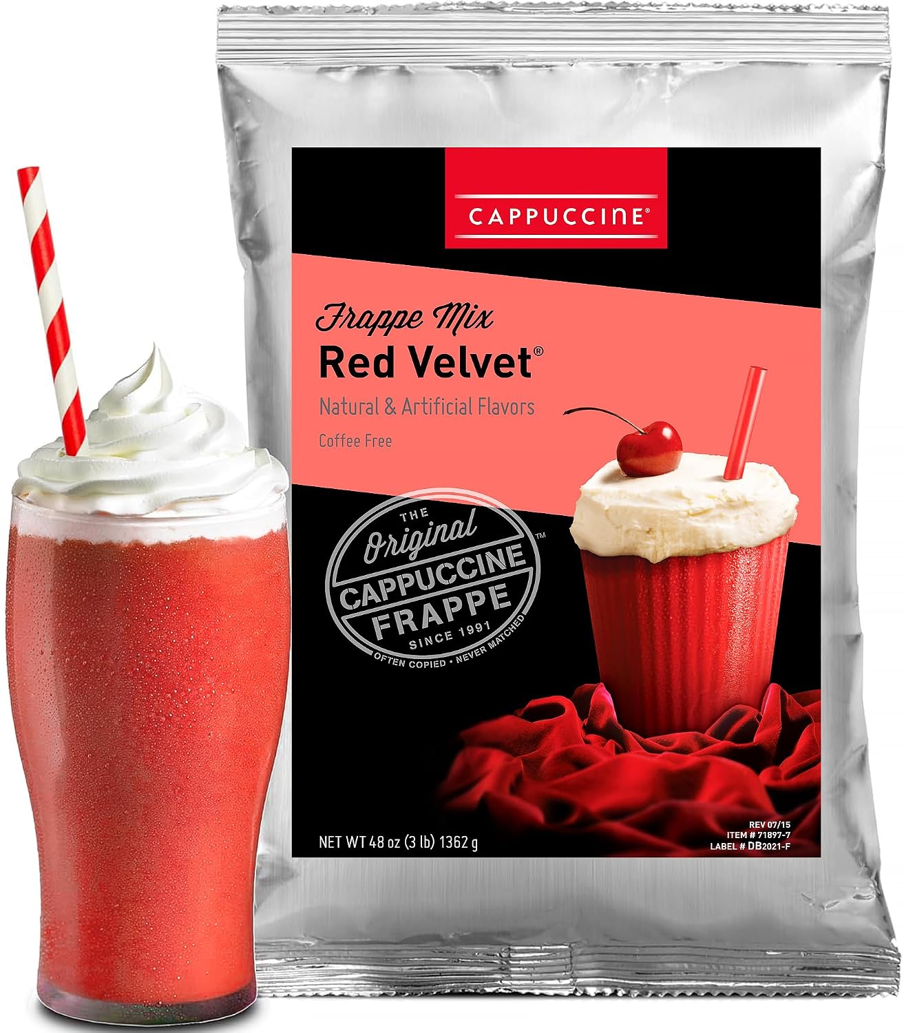 Cappuccine Sweetened Matcha Green Tea, 3 Pounds