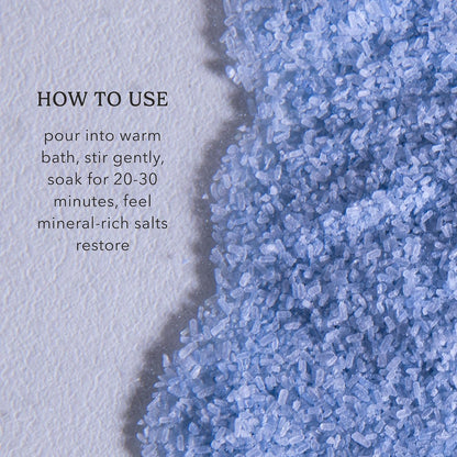 Pacha Soap Co. Magnesium Flake Salt Soak - Sea Salt & Moss, Soothing Mineral Bath Soak with Magnesium & Sea Salt, Paraben, Sulfate, and Dye-Free, Handcrafted in The USA, 2-Pack, 32 oz Each