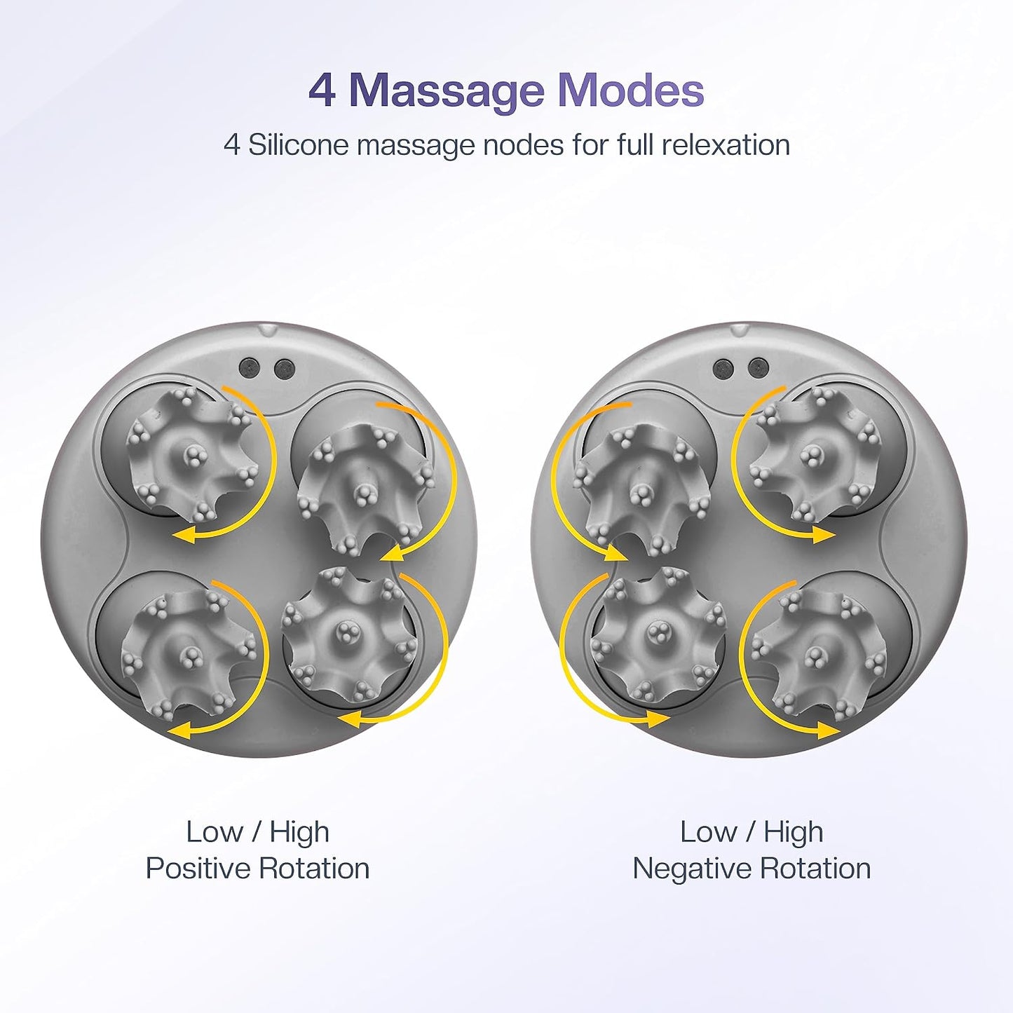 COMFIER Electric Scalp Massager, Waterproof Head Massager with Mutlti-Modes Vibration, Handheld Portable Head Scratcher for Hair Growth, Dog Cat Massager for Deep Clean and Stress Relax