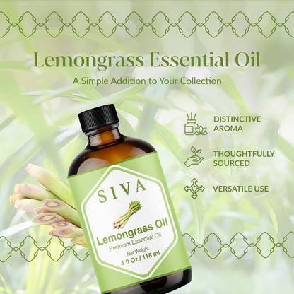Siva Lavender Essential Oil, Huge Bottle, Large Size, 16 Fl Oz (473 ml)