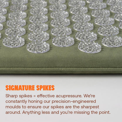 ShaktiMat Acupressure Mat for Relaxation, Massage Muscles, Aid Sleep & Unlock Inner Tension, Similar to Acupuncture, No Needles Required