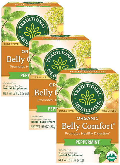 Traditional Medicinals Organic Lemon Ginger Tea, 1.13 Oz, 16 Count