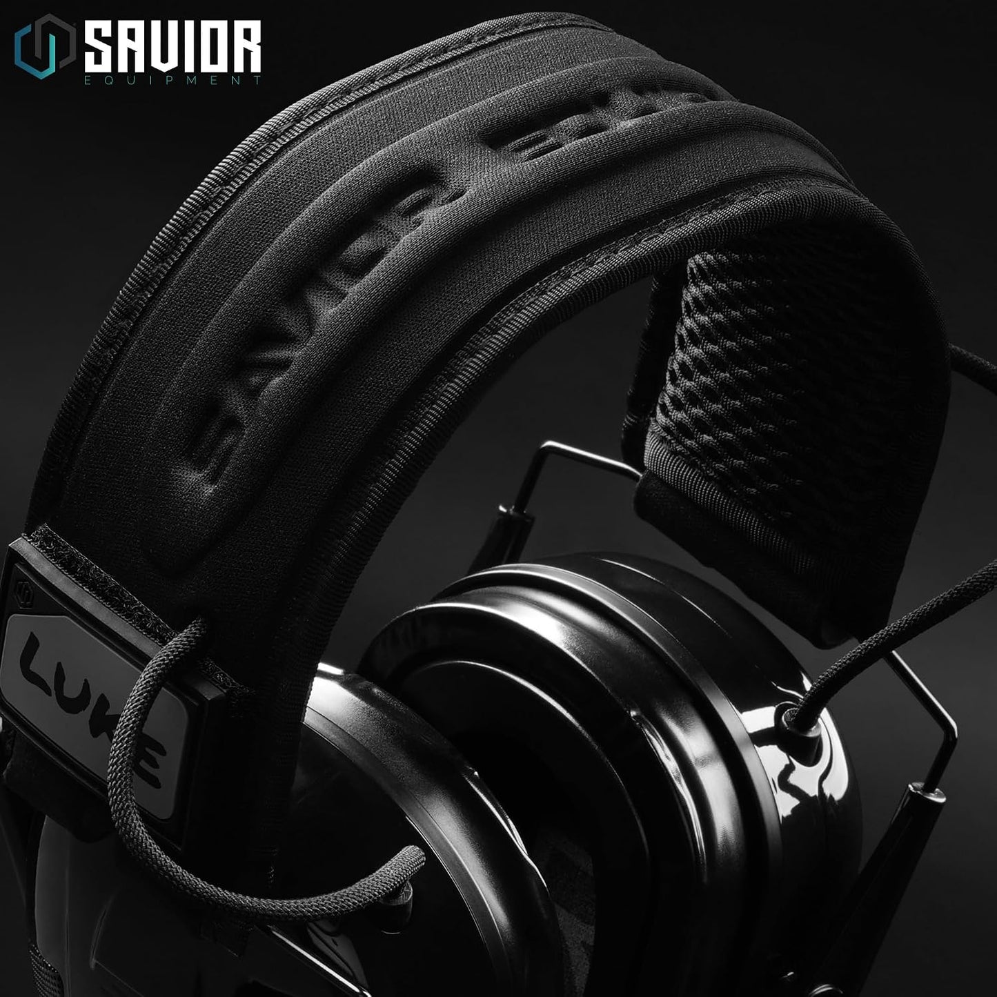 Savior Equipment Apollo Electronic Earmuffs For Shooting w/Gel Ear Pads, 24dB NRR, Noise Cancelling Ear Protection Headset
