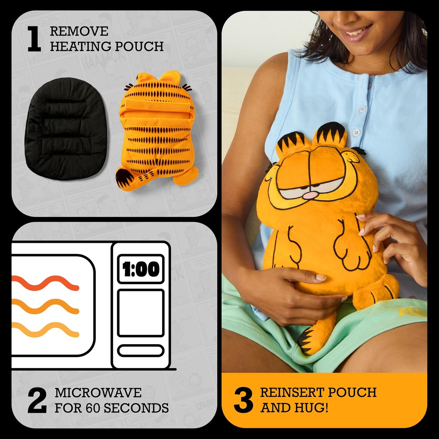 Menstruation Crustacean Lobster by Relatable, Microwavable Heating Pad for Period Cramps, Cuddly Plushies, Great Gift Ideas for Loved Ones of All Ages, Includes 1 Lavender Scented Heating Pad Plushy