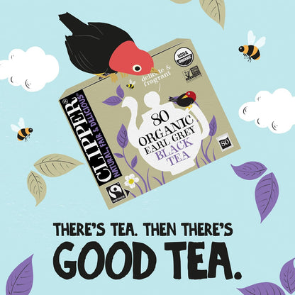 Clipper Organic Earl Grey Tea, 80 Tea Bags