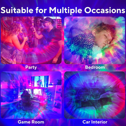 Galaxy Projector for Bedroom, Nebula Ceiling Led Lamp with Remote