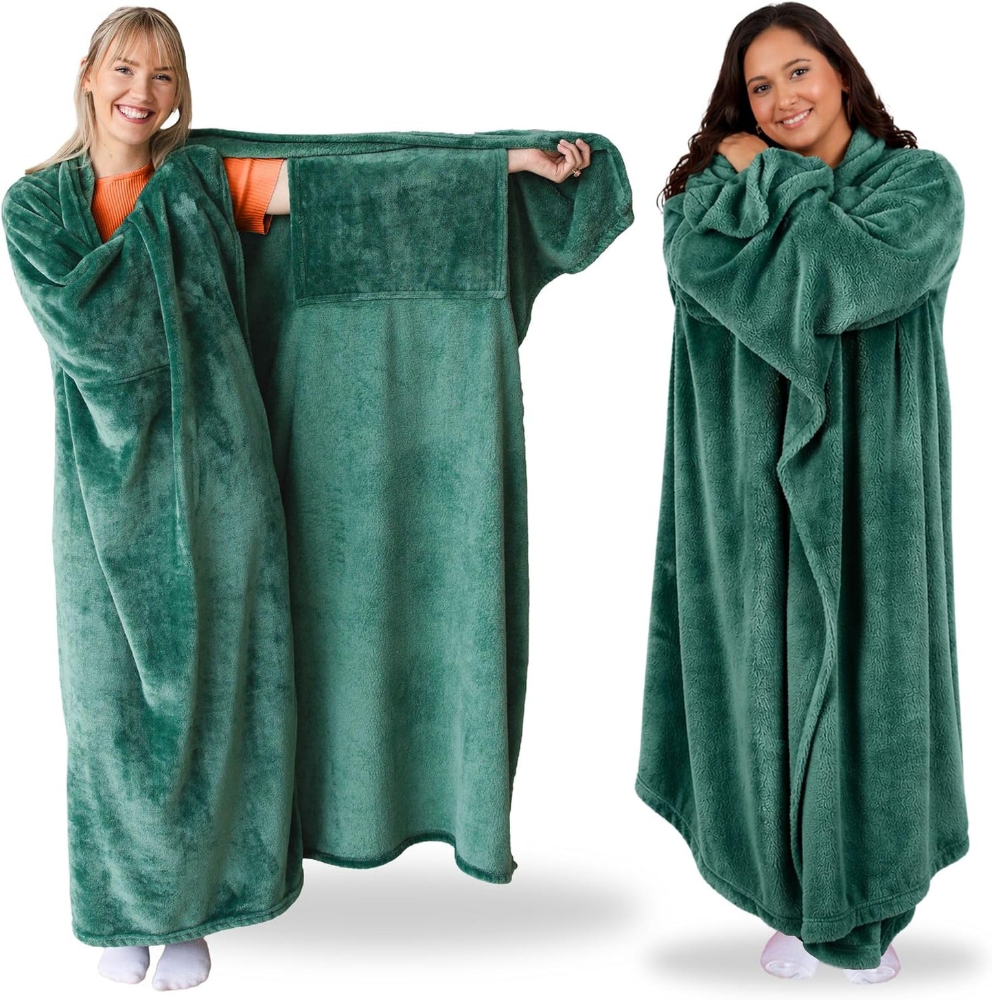 Super Blanky Wearable Blankets for Women & Men, Graduation Day Gift for Her, Cozy Gifts for Women, Wife Birthday Gifts Ideas