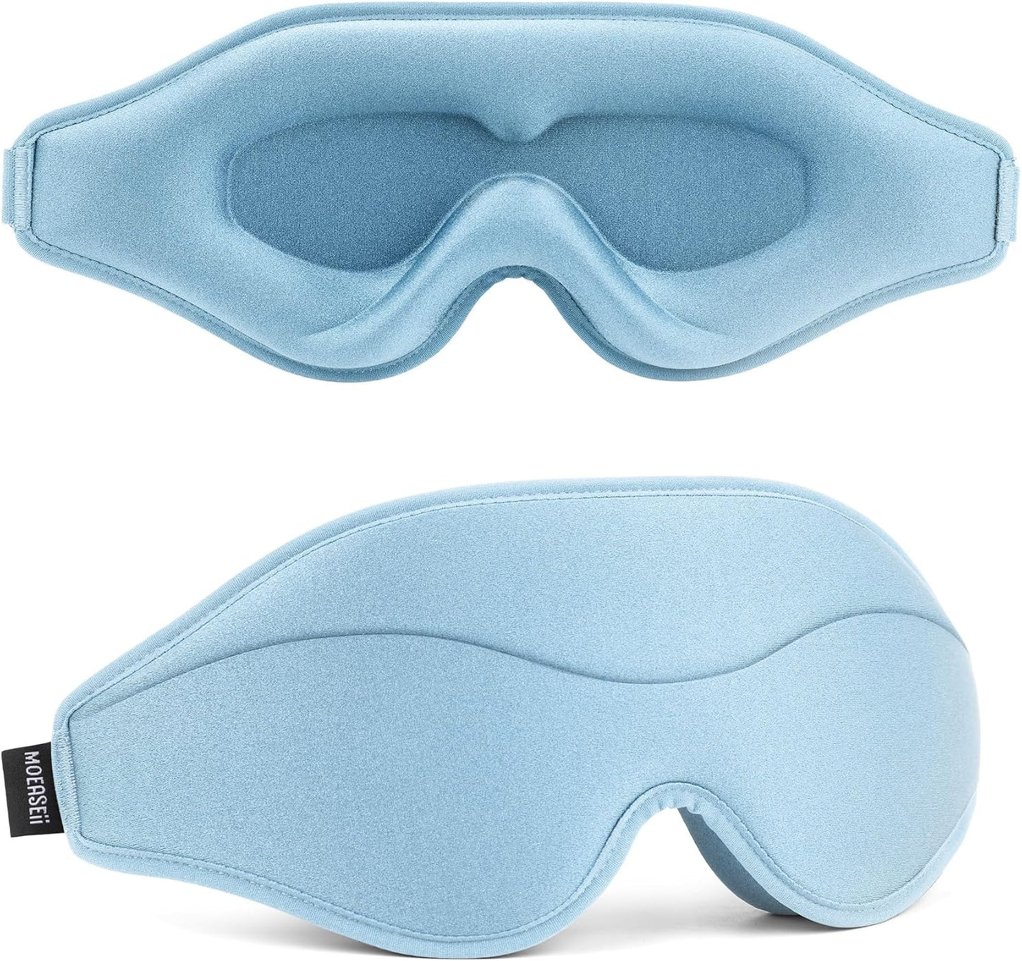 Sleep Mask - Total Blackout 3D Sleeping Mask, Super Lightweight & Silky Soft Eye Mask for Sleeping, Fully Adjustable Fit for Home, Office, Traveling, Meditation, Yoga, Pink, Mothers Day Gifts