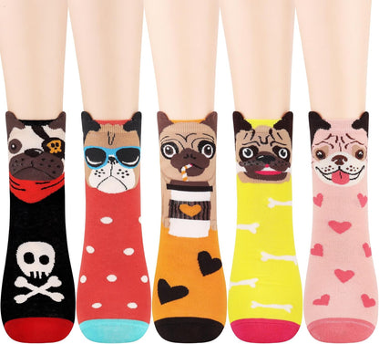 Jeasona Cute Cat Gifts for Women Animal Cat Socks Wife Mom Girlfriend Daughter