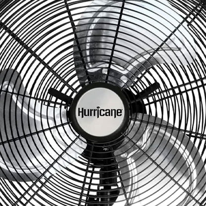 Hurricane Classic 6 Inch Clip Fan, 2 Speed Portable Desk Table Fan with Tilt, White