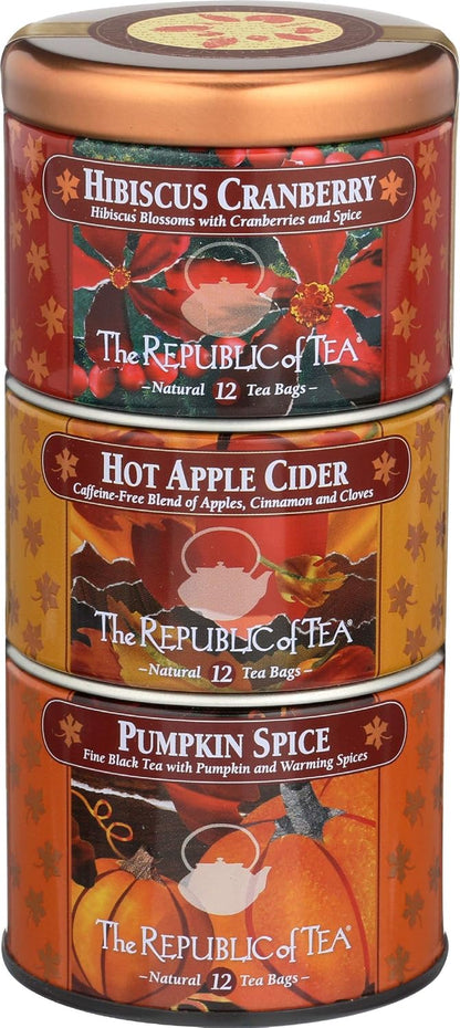The Republic of Tea Harvest Stackable Tea Sampler