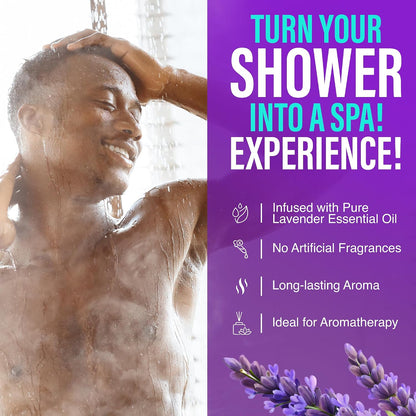 GuruNanda Lavender Vapor Shower Tablets, 15 ct