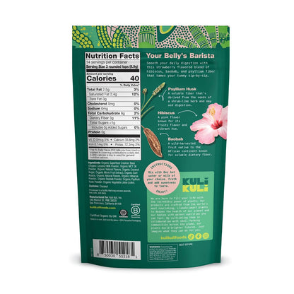 Kuli Kuli Organic Moringa Powder Matcha Green Tea Latte - Lion's Mane