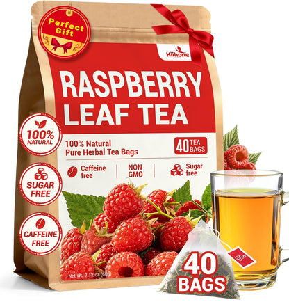 Raspberry Leaf Tea Bags, Red Raspberry Leaf Tea，40 Teabags