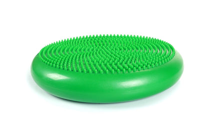 Cando-30-1870 CanDo Inflatable Balance Disc for Balance Training, Proprioception, Strengthening Lower Extremities, Posture, Back Pain, Stress Relief, Restlessness and Anxiety. Black, 14” Diameter