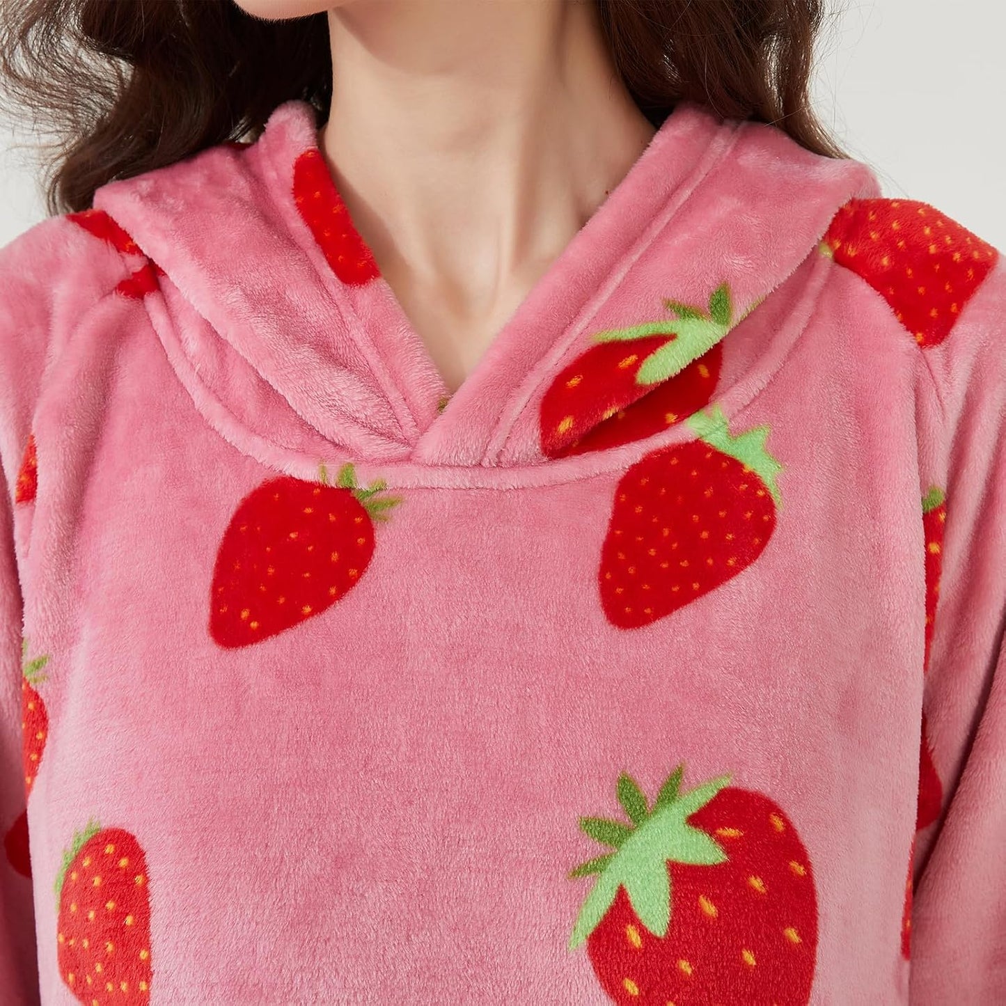 Capecage Blanket Hoodie, Long Hooded Blanket Sweatshirt as Birthday Gifts for Women Men, Long Wearable Blanket for Women Men.