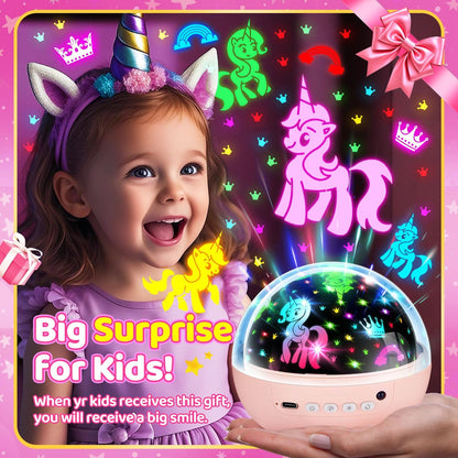 COOLNIGHT Night Light for Kids,93 Lighting+3 Films Kids Night Light Projector,Remote+Dimmable Star Projector,360° Ceiling Stars Glow in The Dark Stars,Christmas Gifts for 4 Year Old Boy Birthday Gift