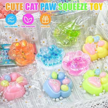 3Pcs Textured Stress Balls, Soft Sensory Fidget Toys Ball for Adults Kids