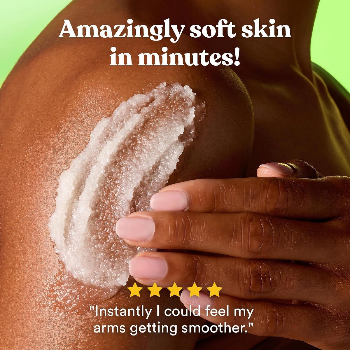 ASUTRA Dead Sea Salt Essential Oil Body Scrub Exfoliator (16 Ounce)