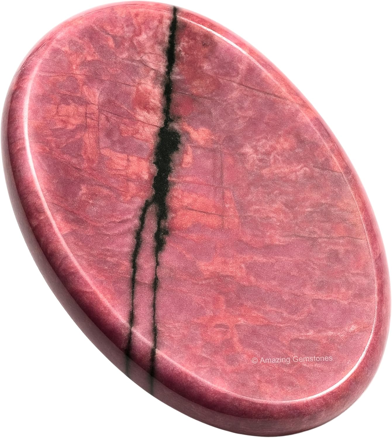 Amazing Gemstone Labradorite Thumb Worry Stone, Anxiety Stone, Healing Crystals - Piedra Crystal Fidget for Gift, Meditation, Calming, Relaxation, Stress Relief - Colors C