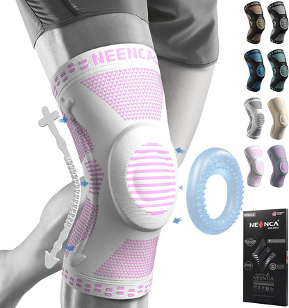 NEENCA Professional Knee Brace, Medical Knee Support for Women & Men Relief