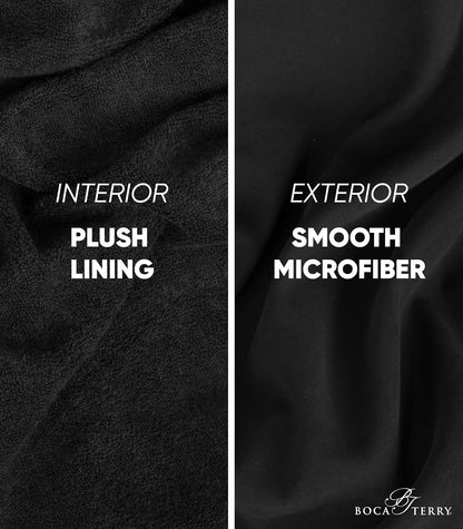 Women's Microfiber Robe by BOCA, Luxury Hotel Bathrobe, Generous Sizing