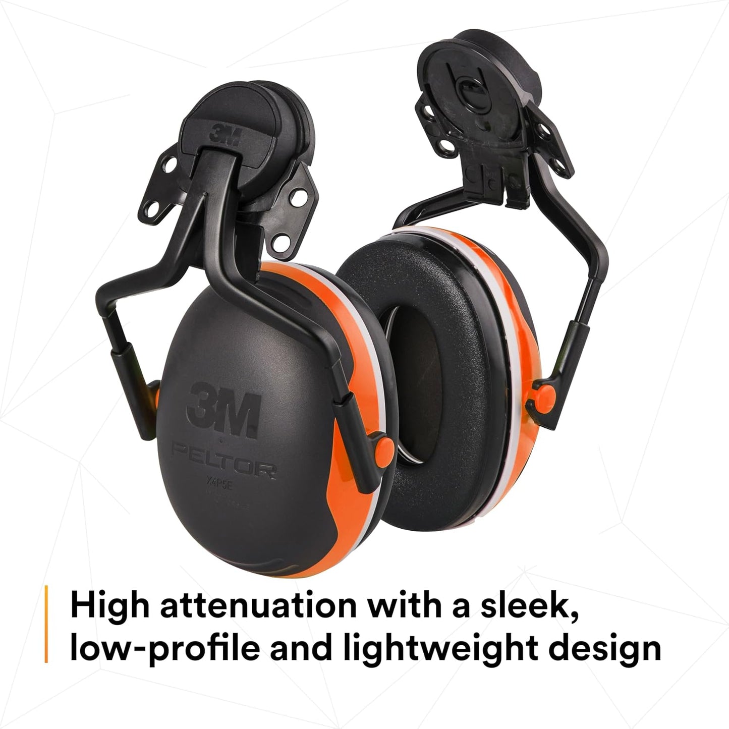 3M PELTOR Hearing Protection Earmuffs, X4 Series Noise Protection, Construction, Manufacturing, Assembly, Sanding