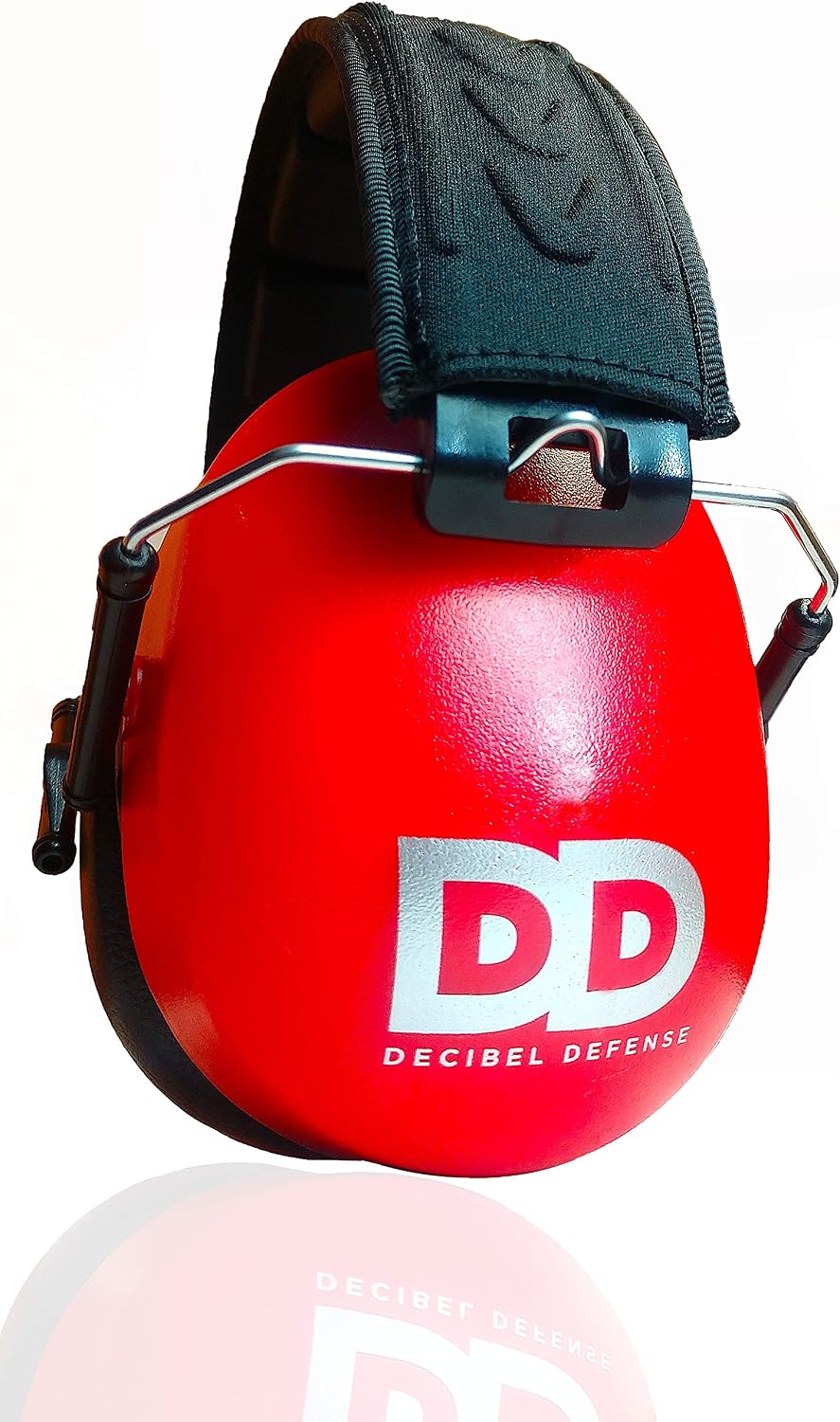 DECIBEL DEFENSE Professional Safety Ear Muffs 37dB NRR - The HIGHEST Rated & MOST COMFORTABLE Ear Protection for Shooting & Industrial Use - THE BEST HEARING PROTECTION...GUARANTEED (BLACK)