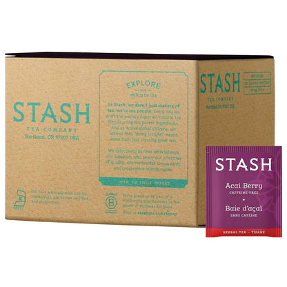 Stash Tea Chamomile Herbal Tea, 100 Count (packaging may vary) - Colors A